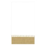 SERVILLETA GUEST WELLINGTON IVORY