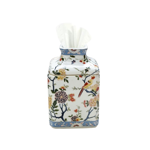 PORTA PAÑUELOS DE PORCELANA