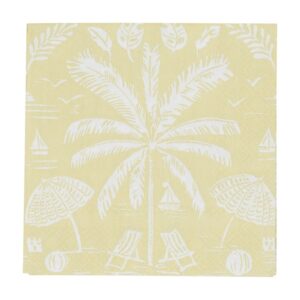 SERVILLETA COCKTAIL PALMS AND PARASOLS KEY