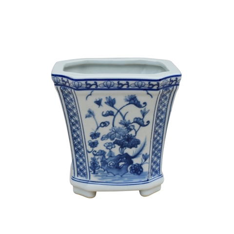 MACETERO AZUL