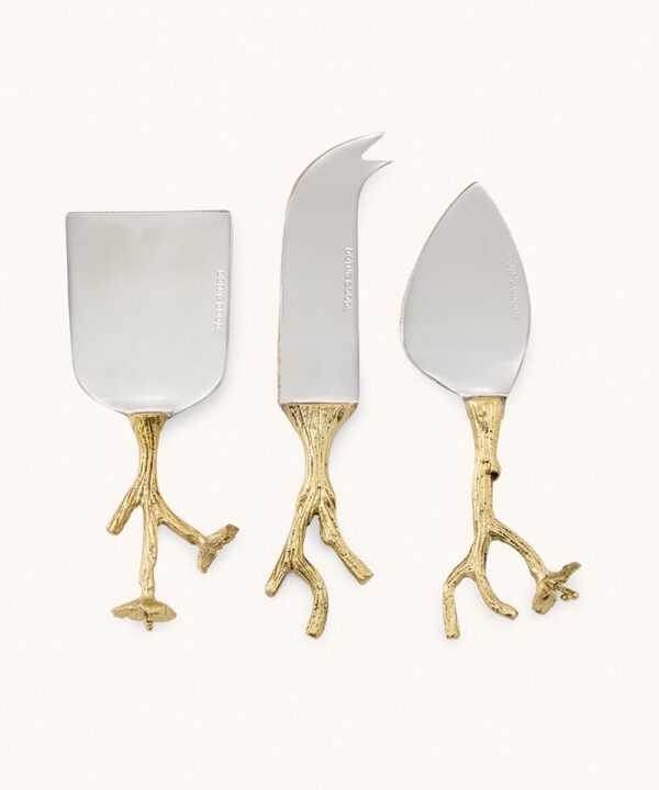 SET DE CUCHILLOS PARA QUESO AVA BLOSOOM