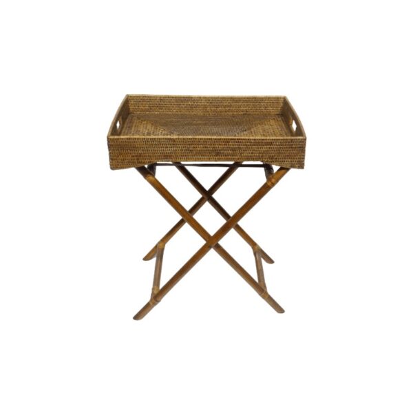 AZAFATE CON PEDESTAL RATTAN