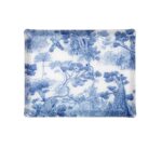 AZAFATE ACRILICA ANIMAL BLEU