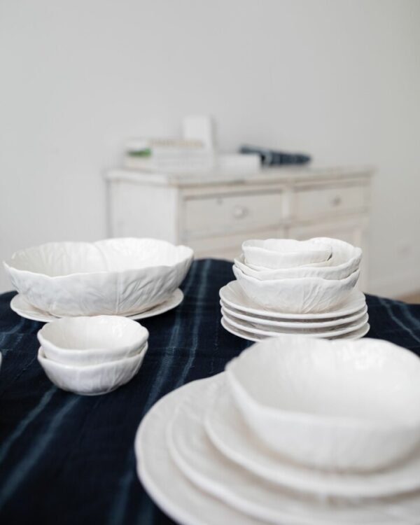 BOWL CABBAGE M Ø22.5CM, WHITE