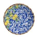 PLATO DE FONDO LIMONCELLO AZUL