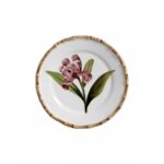 SET DE 4 PLATOS DE POSTRE ORQUIDEA ROSA