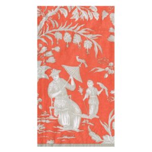 SERVILLETA GUEST SILK ROAD TOILE MANDARI