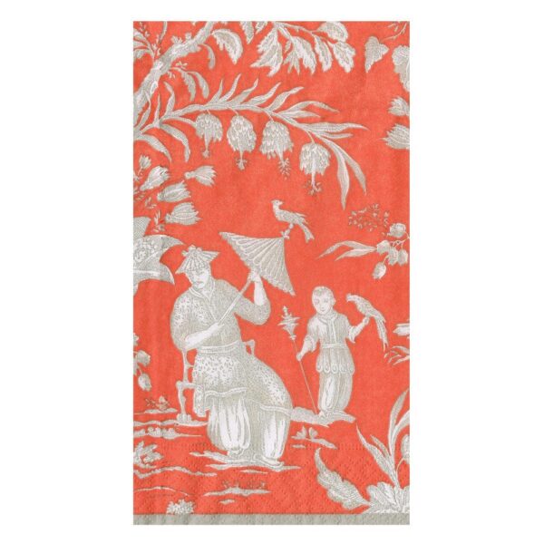 SERVILLETA GUEST SILK ROAD TOILE MANDARI