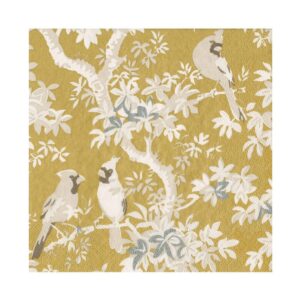 SERVILLETA DE LUNCHEON SCENIC SONGBIRDS GOLD
