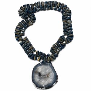 COLLAR DECORATIVO DE MESA STUZZIG AZUL