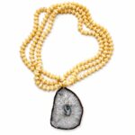 COLLAR DECORATIVO DE MESA CHAP MARFIL