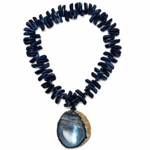 COLLAR DE MESA SABRE M AZUL