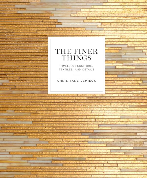 LIBRO THE FINER THINGS