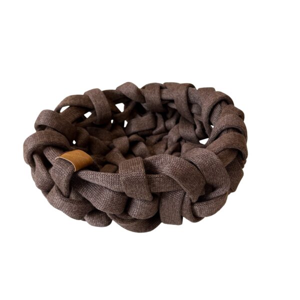 BOWL DECORATIVO DE MESA MARRON