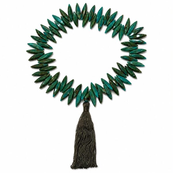 COLLAR DECORATIVO DE MESA VERDE