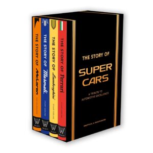 SET DE 3 LIBROS STORY OF SUPERCARS