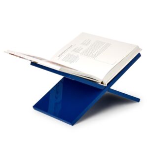 PORTA LIBROS AZUL