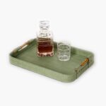 BANDEJA RECTANGULAR VERDE S