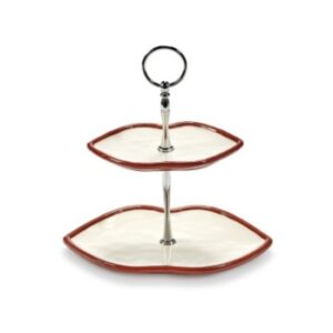 PORTA TORTAS RED/WHITE